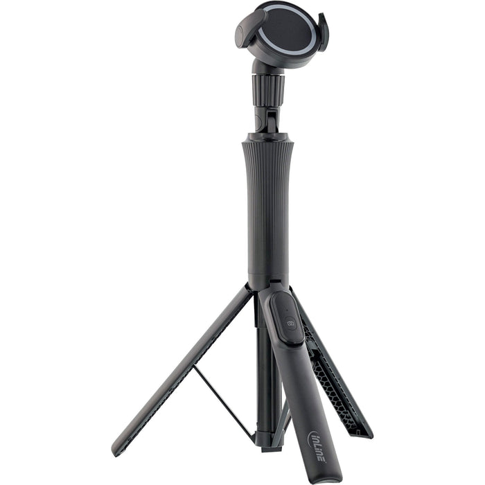 Trípode Magnético Para Smartphone Y Palo Selfie Inline®, Control Remoto Bluetooth.