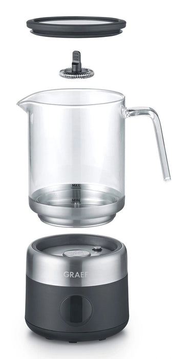 EAN 4001627044992 - Graef MS802 Automatic milk frother/warmer Negro, Acero inoxidable imagen 3