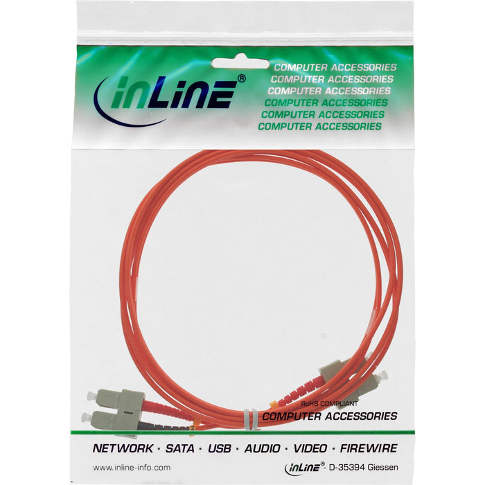 Cable Duplex De Fibra Óptica Inline Sc/Sc 50/125?M Om2 15m