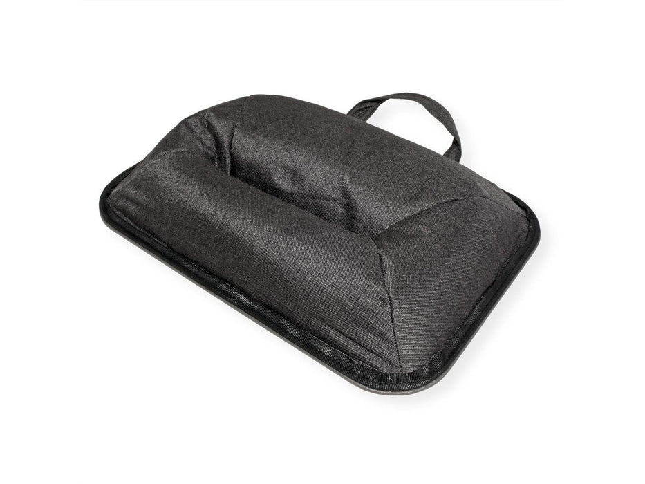 Knietablett Laptop- Tablet-Ablage Con Kissen Gris