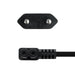 EAN 8433281010420 - TooQ 10.22.0502 cable de transmisión 1,8 m CEE7/16 C7 acoplador imagen 3