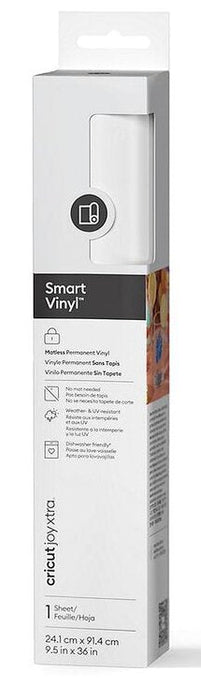 Cricut Smart Vinyl Permanent Joy Xtra 24,1x91,5cm 1 Sheet (White)