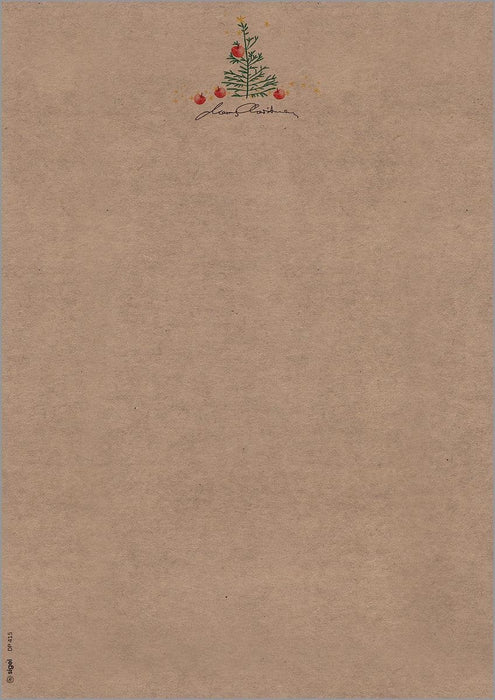 Sigel Weihnachtsbriefpapier Din A4 100 G M²