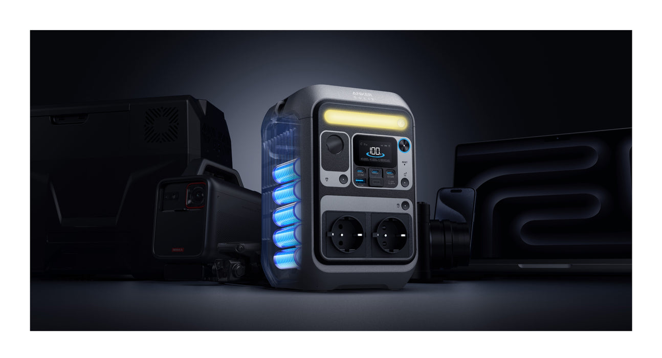EAN 0194644298845 - Anker SOLIX C300X estación de energía portátil 7 Fosfato de hierro-litio (LiFePo4) 90000 mAh imagen 11