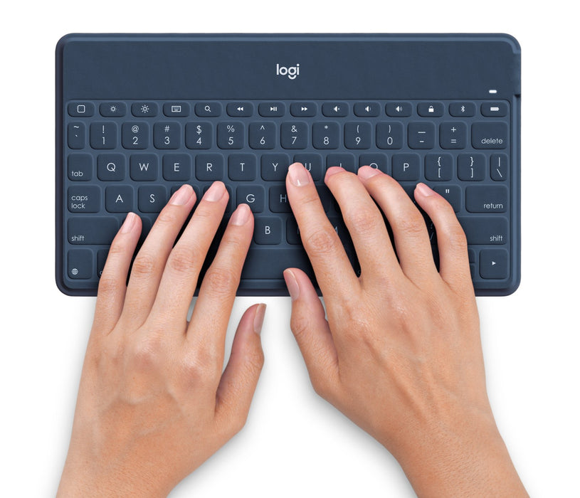 EAN 5099206094253 - Logitech 920-010060 teclado para móvil QWERTY Inglés del Reino Unido Bluetooth Azul, Naranja imagen 3