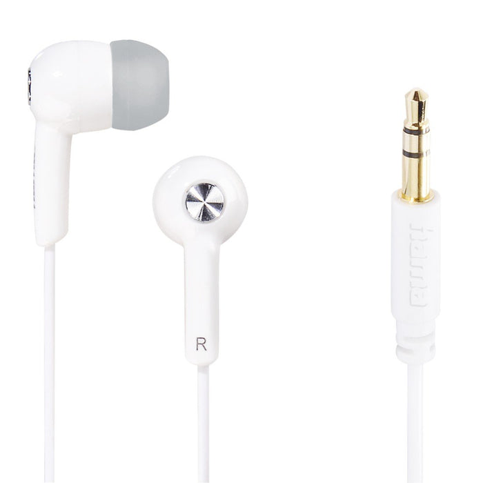 EAN 4047443484055 - Hama Gloss Auriculares Alámbrico Dentro de oído Música Gris, Blanco imagen 2