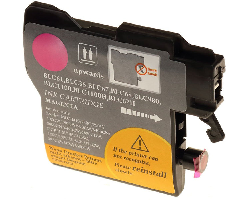 G&G Cartucho Brother Lc-980m Lc-1100m Lc-1100hm Xxl- Magenta
