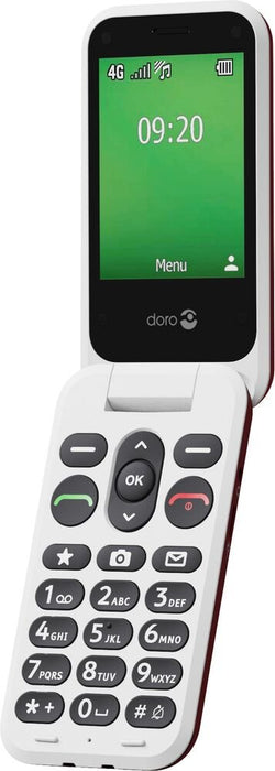 EAN 7322460089924 - Doro Leva E22 7,11 cm (2.8") 127,8 g Rojo, Blanco Característica del teléfono imagen 4