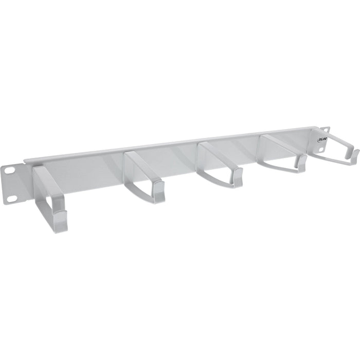Panel De Gestión De Cables Inline De 19", 5 Soportes Grandes, Ral7035, Gris