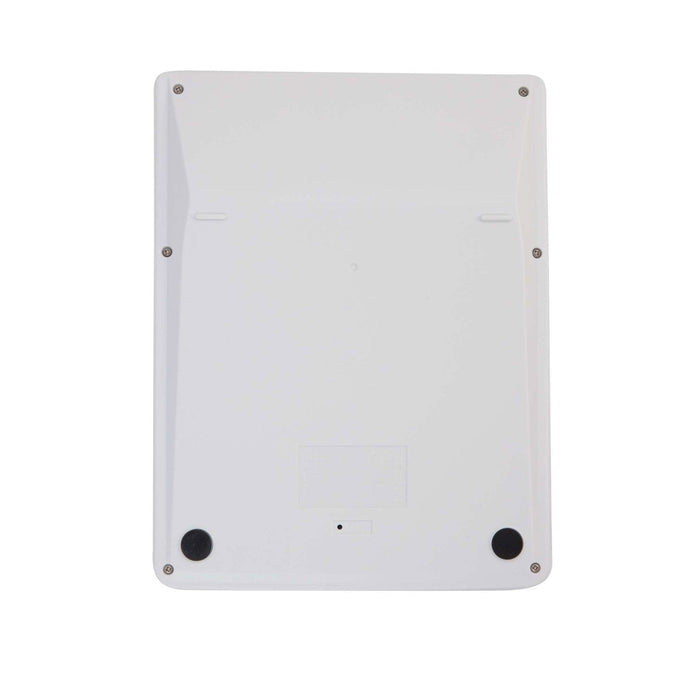 Maul Calculadora Bolsillo Mxl 12  Pantalla Grande De 12 Dígitos  Calculadora Grande Con Funciones Comerciales  Calculadora Con Batería Y Energía Solar  20,5 X 15,5 X 3,5 Cm  Blanco