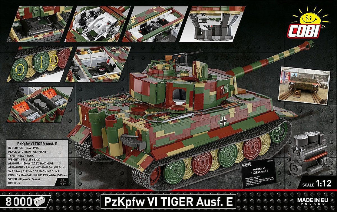 Cobi Panzerkampfwagen Vi Tiger Ausf. E Executive Edition Cobi-2807