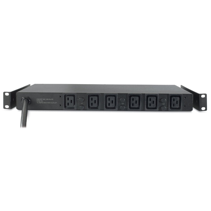 Apc Basic Rack Pdu Unidad De Distribución De Alimentación (Montaje En Bastidor) Ca 208 V Trifásico Input: Hubbell Cs8365c Conectores De Salida: 6 (Iec 60320 C19) 1u 2.4 M Cable Para P/N: Smtl1000rmi2uc Smx1000c Smx1500rm2uc Smx1500rm2uc