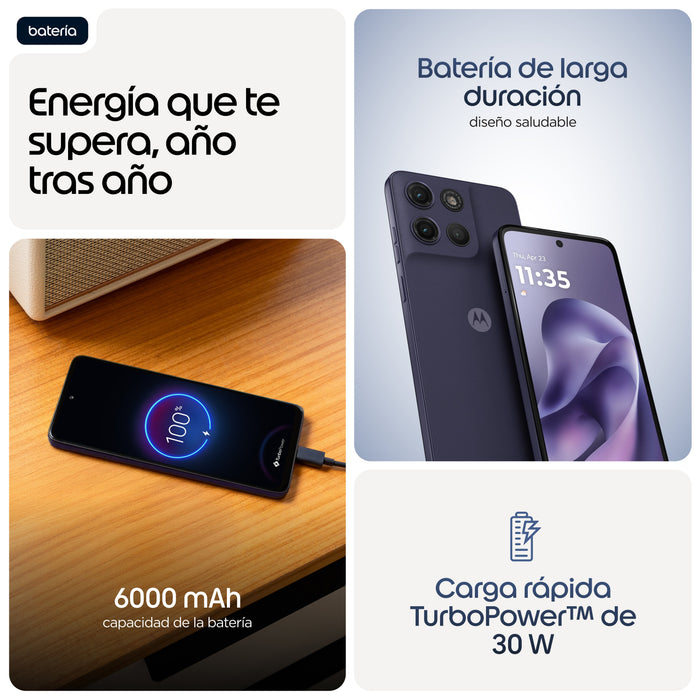 EAN 0840493624426 - Motorola moto g17 power 17,1 cm (6.72") Ranura híbrida Dual SIM Android 15 USB Tipo C 4 GB 256 GB 6000 mA imagen 6