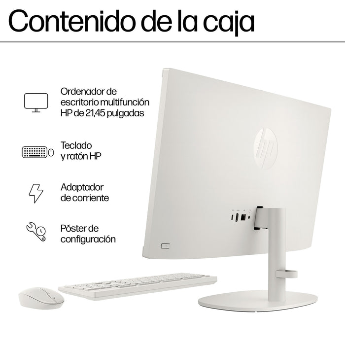 EAN 0198122953929 - HP 22-dg0025ns Intel® N N100 54,5 cm (21.4") 1920 x 1080 Pixeles PC todo en uno 8 GB DDR5-SDRAM 256 GB SS imagen 5