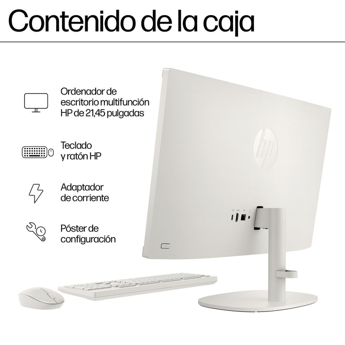 Hp All-In-One 22-Dg0005ns Intel Celeron N100 8gb 256gb Ssd 21.5"