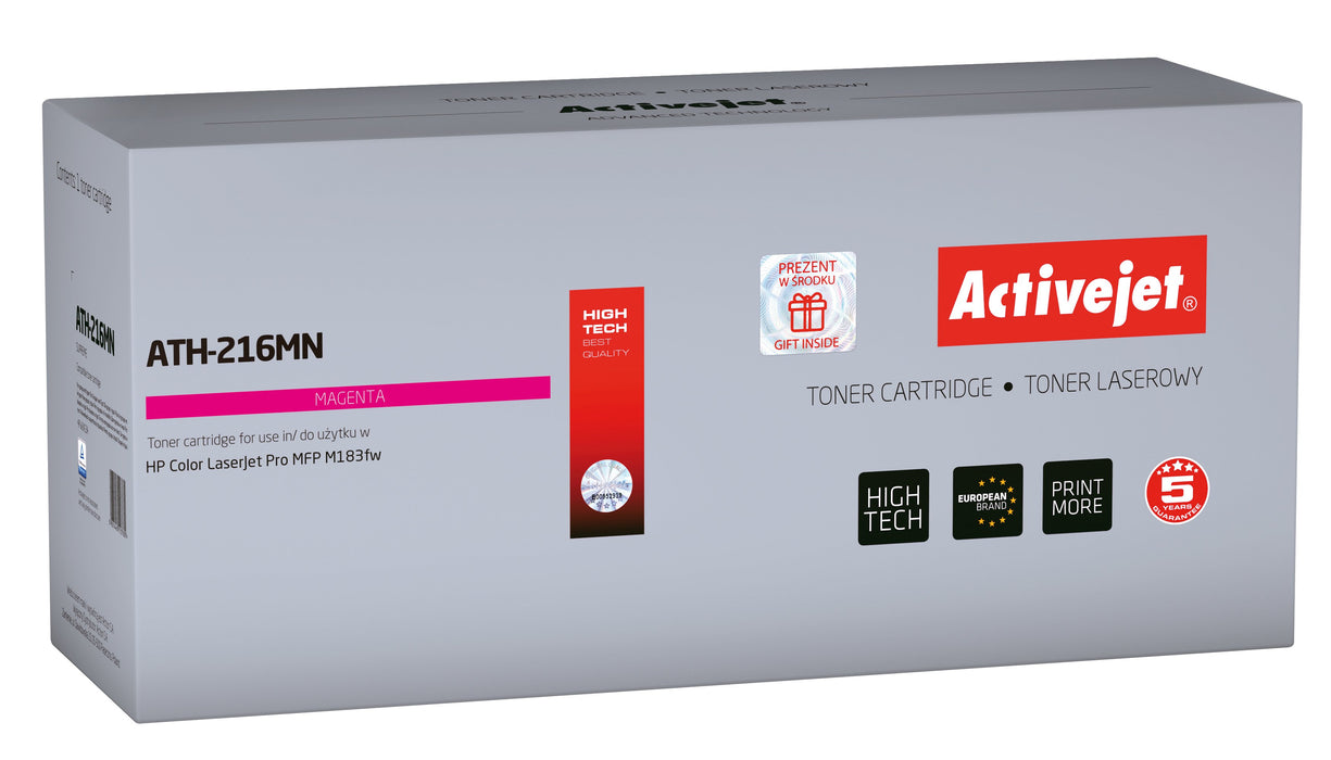EAN 5901443113829 - Activejet ATH-216MN CHIP cartucho de tóner 1 pieza(s) Compatible Púrpura imagen 1
