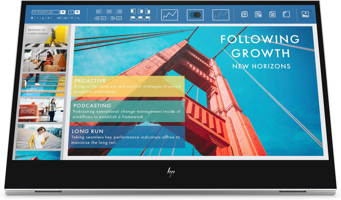 Monitor Hp E14 G4 14" Portable Monitor Ips Fhd 2xdisplayport Usb-C