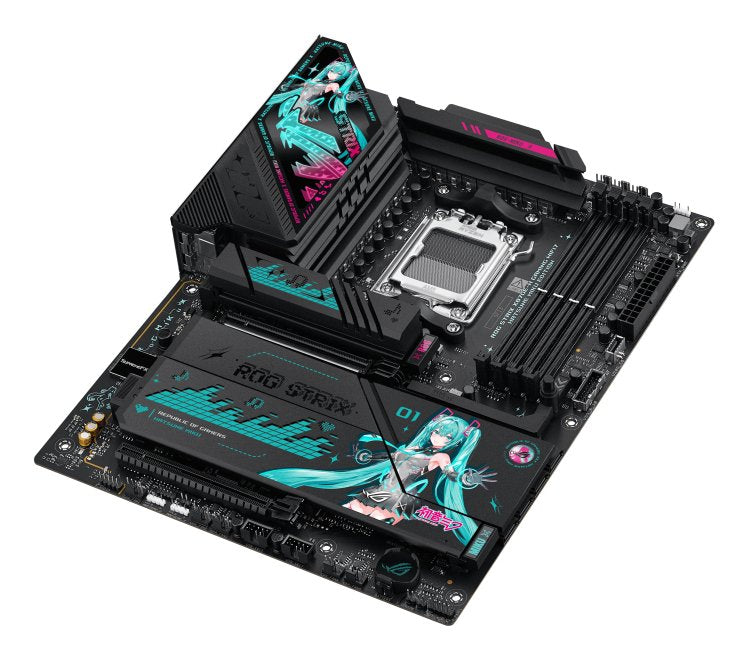 Asus Rog Strix X870e-H Gaming Hatsune Miku Edition (Negro) 90mb1ma0-M0eay0