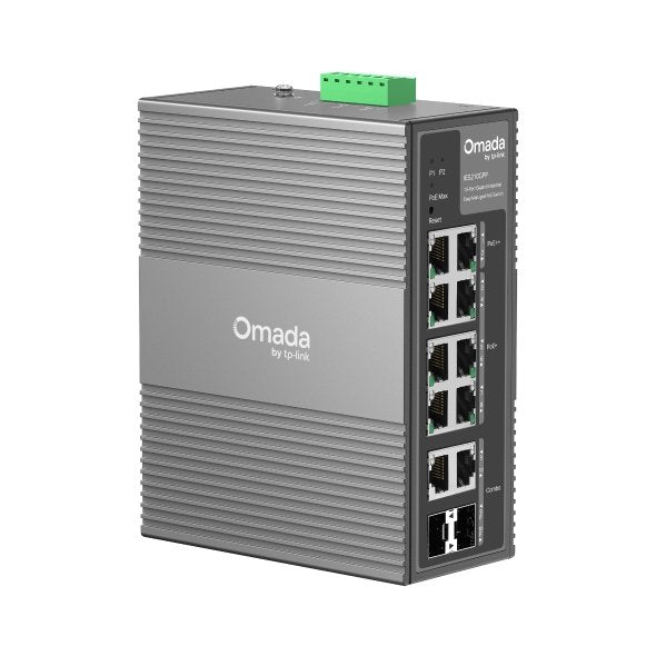 Tp-Link Omada Ies210gpp Switch Gestionado Gigabit Ethernet (10/100/1000) Energía Sobre Ethernet (Poe) Din Rail Gris