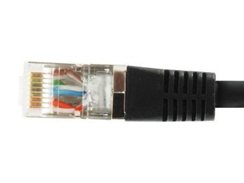 EAN 4015867163252 - Equip 605690 cable de red Negro 1 m Cat6a S/FTP (S-STP) imagen 4