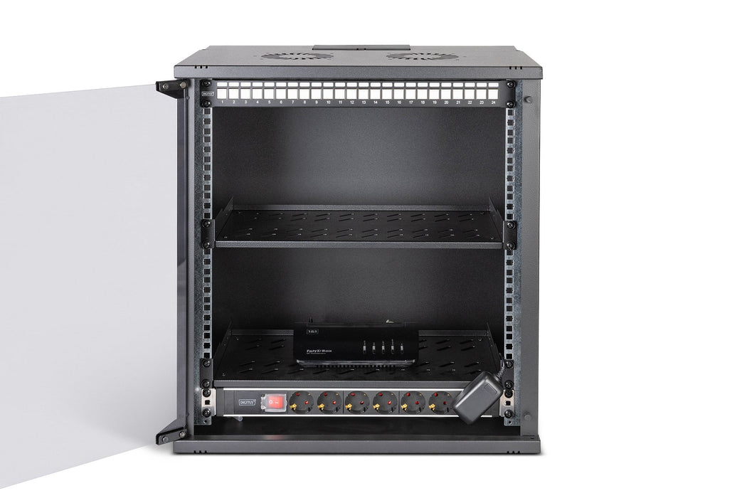 EAN 4016032499664 - Digitus DN-49207-SET armario rack Bastidor de pared Negro imagen 2