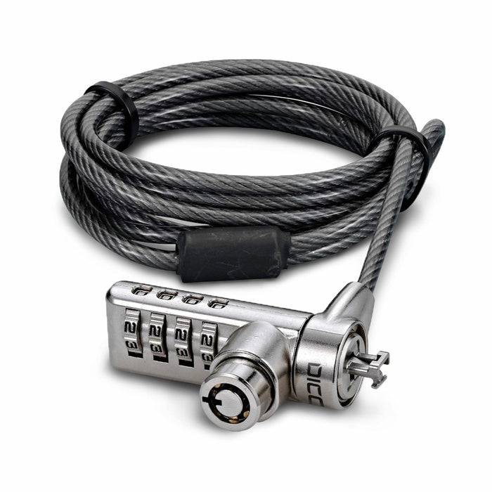 Dicota Security Cable T-Lock, Combination,Keyed 3x7mm Slot
