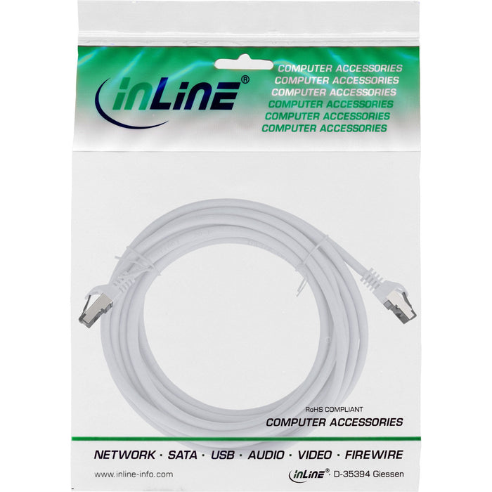 Inline 78807w Cable De Red Blanco 7,5 M Cat8.1 S/Ftp (S-Stp)