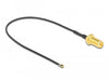 EAN 4043619126569 - DeLOCK 12656 cable coaxial 0,2 m Negro imagen 1