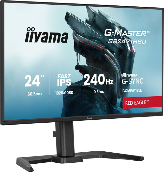 EAN 4948570126354 - iiyama G-MASTER GB2471HSU-B1 pantalla para PC 60,5 cm (23.8") 1920 x 1080 Pixeles Full HD Negro imagen 4