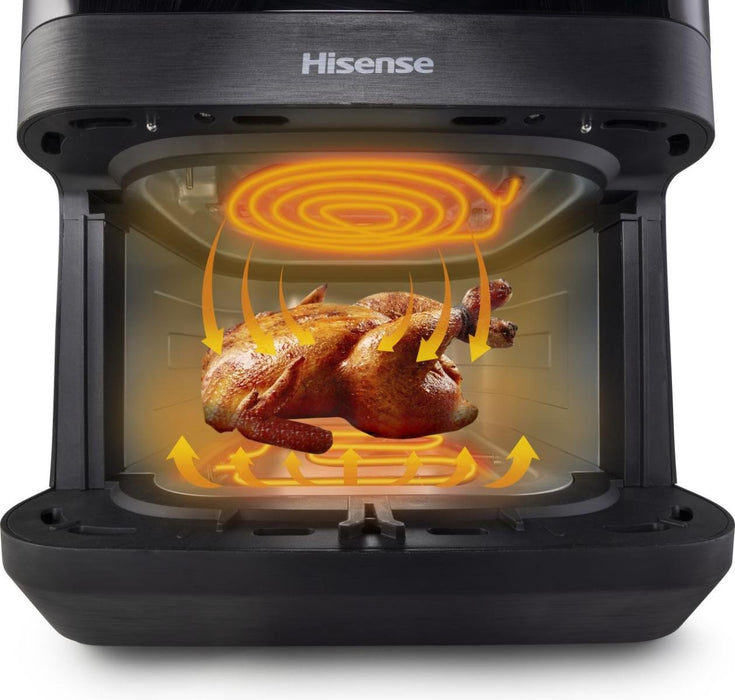 EAN 3838783026316 - Hisense HAF2100DCD Sencillo 7,7 L 2100 W Freidora de aire caliente Negro imagen 4