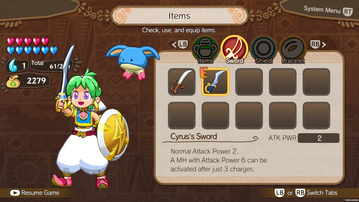 EAN 4260650741944 - ININ Games Wonder Boy : Asha In Monster World Estándar Nintendo Switch imagen 5