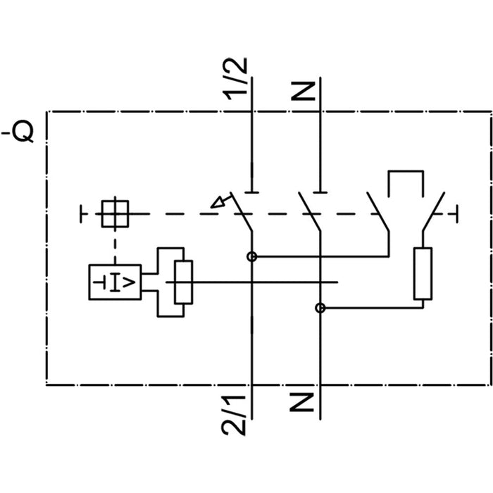 Siemens Fi Ls Kompakt 6ka 5sv1316-7kk16 Typ A 30ma C16 1te