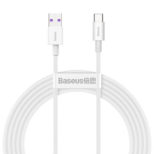 EAN 6953156205529 - Baseus CATYS-A02 cable USB 2 m USB A USB C Blanco imagen 1