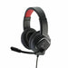EAN 4260664871279 - MediaRange MRGS301 auricular y casco Auriculares Alámbrico Diadema Juego Negro, Rojo imagen 2