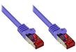 EAN 4014619296576 - Alcasa 1m Cat6 S/FTP cable de red Violeta S/FTP (S-STP) imagen 1