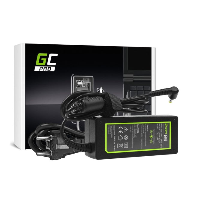 EAN 5903317224570 - Green Cell AD123P adaptador e inversor de corriente Interior 65 W Negro imagen 1