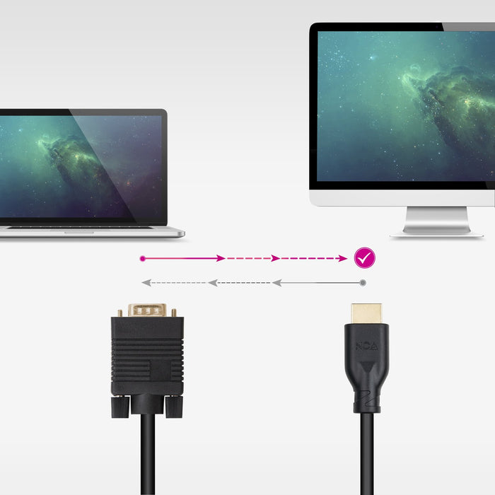 EAN 8433281016361 - Nanocable 10.15.4602 adaptador de cable de vídeo 1,8 m VGA (D-Sub) imagen 4