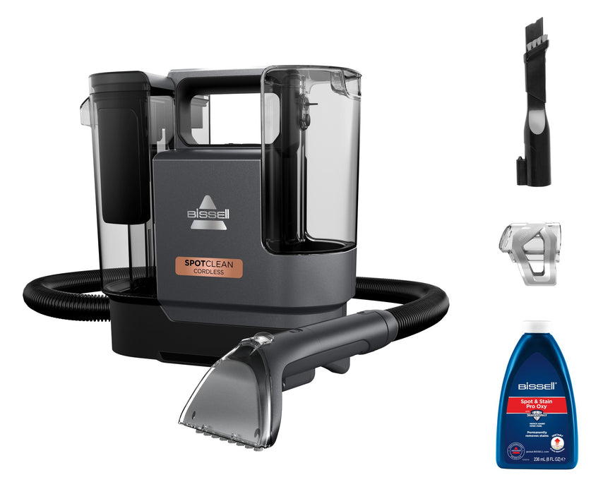 EAN 0011120272581 - Bissell SpotClean máquina de limpieza de alfombras De mano Profundo Negro imagen 1