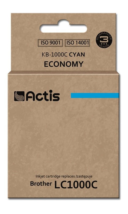 EAN 5901452156787 - Actis KB-1000C cartucho de tinta 1 pieza(s) Compatible Rendimiento estándar Cian imagen 1