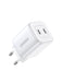 EAN 6941876213276 - Ugreen 15327 cargador de dispositivo móvil Universal Blanco Corriente alterna Carga rápida Interior imagen 2