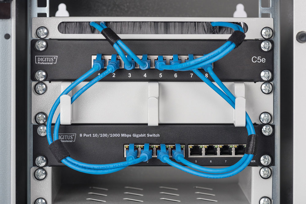 EAN 4016032509288 - Digitus DN-80114-1 switch No administrado Gigabit Ethernet (10/100/1000) 1U Gris imagen 2