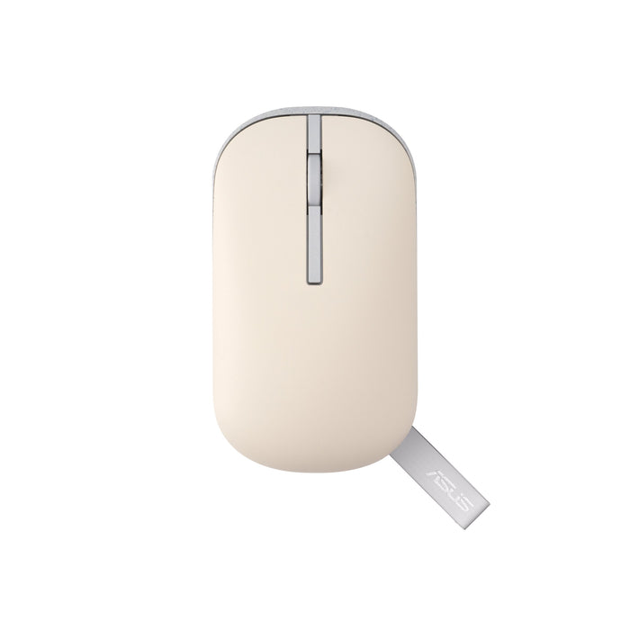 EAN 4711387014646 - ASUS Marshmallow Mouse MD100 ratón Oficina Ambidextro RF Wireless + Bluetooth Óptico 1600 DPI imagen 1
