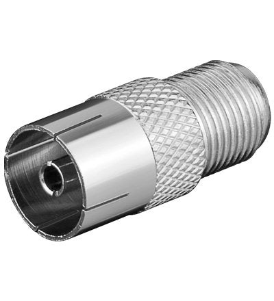 EAN 4040849118401 - Goobay WE 1173 BNC-F FM > IEC 9.5mm Acero inoxidable imagen 1