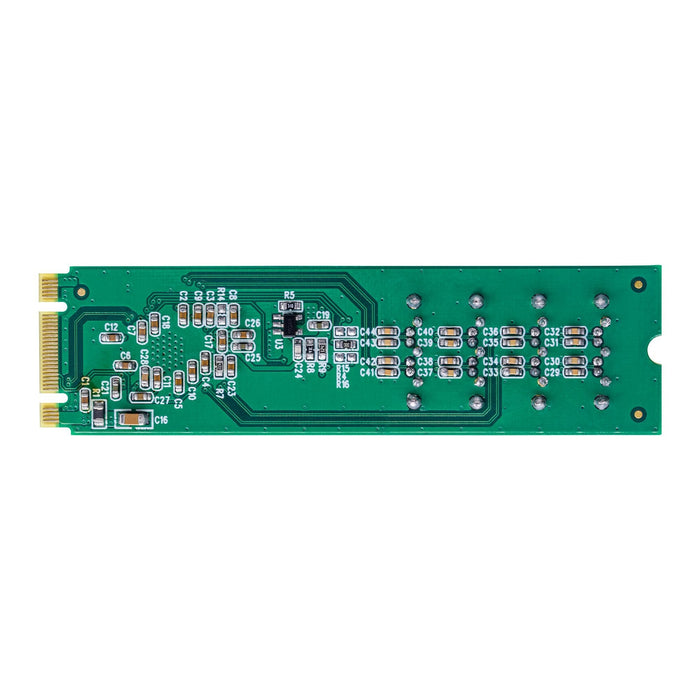 Startech.Com 4-Port M.2 To Sata Adaptador Card, M.2 Pcie 3.0 To Sata Hdd/Ssd Expansion Card, Asm1064 Chipset, M.2 Nvme To