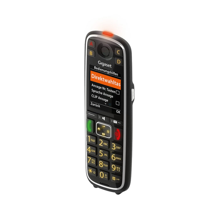 EAN 4250366859354 - Gigaset E720HX Teléfono DECT/analógico Identificador de llamadas Negro imagen 6