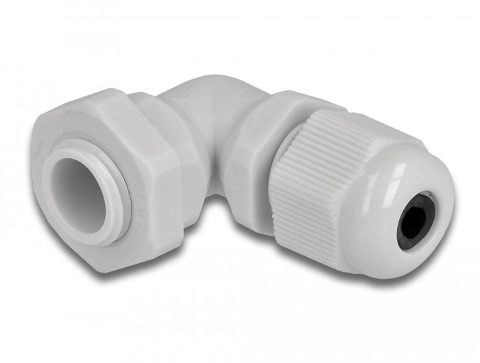 Delock Prensaestopas En Ángulo De 90 ° Pg7 Gris
