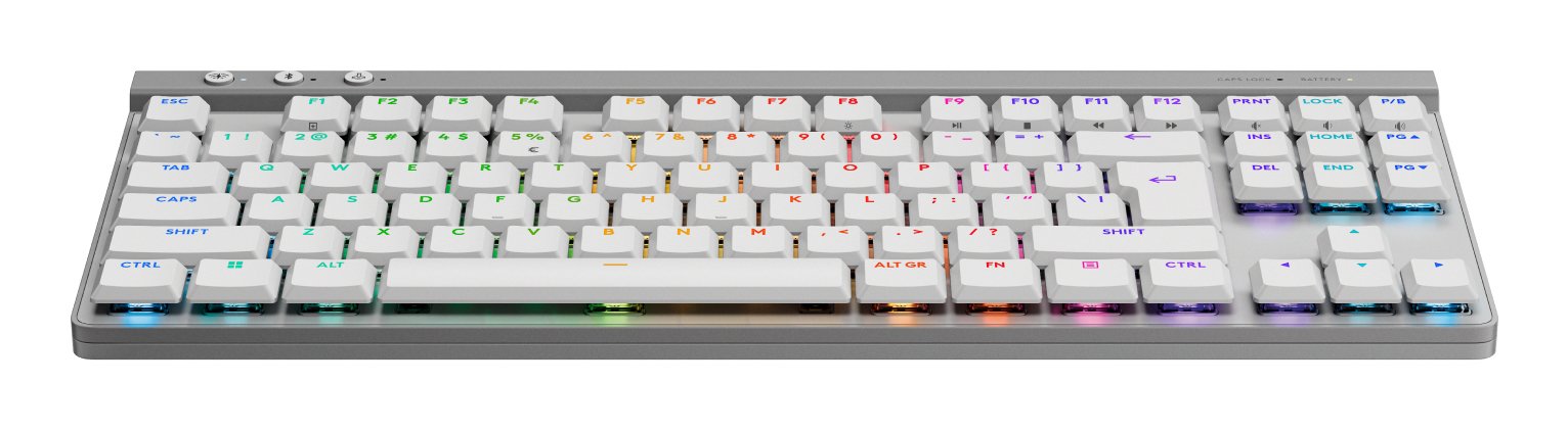 EAN 5099206119796 - Logitech G G515 Lightspeed TKL teclado Juego RF Wireless + Bluetooth QWERTY Internacional de EE.UU. Blanc imagen 4