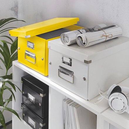 Esselte Leitz Click & Store Wow Medium - Caja De Almacenamiento - Para A4 (210 X 297 Mm)