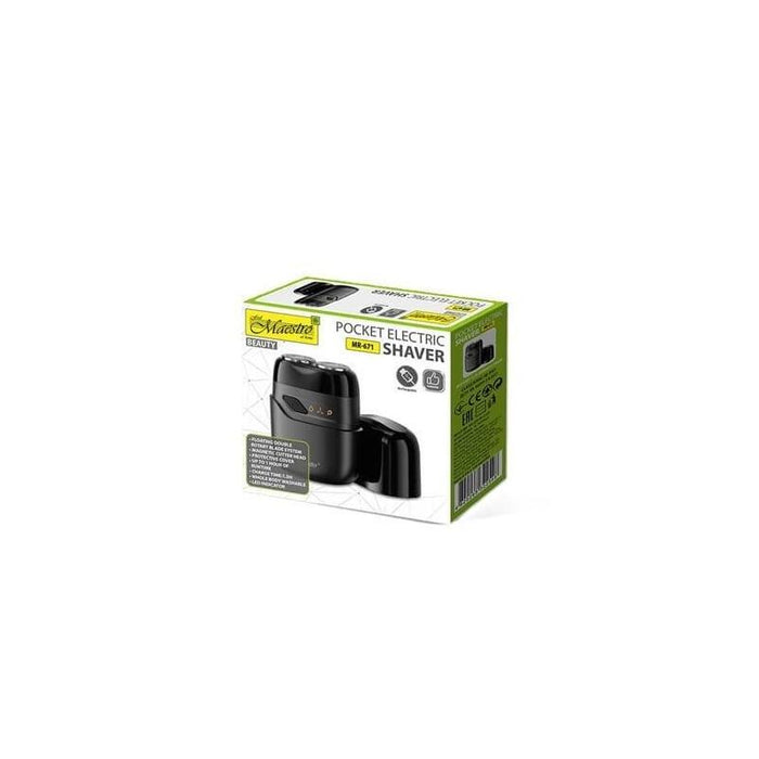 Afeitadora Eléctrica De Viaje Usb Maestro Mr-671