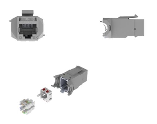 Revconnect 10gx Stp Modular  Jack, Metal, T568 A/B, -